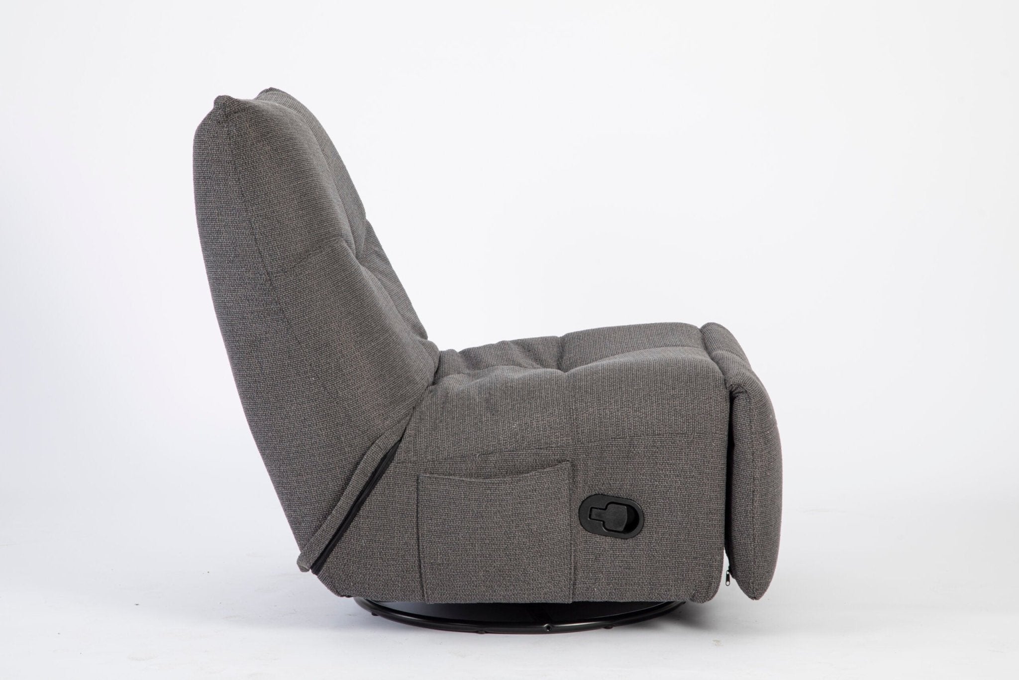 Relaxfauteuil Lazy Antraciet - Industrieelinhuis.nl