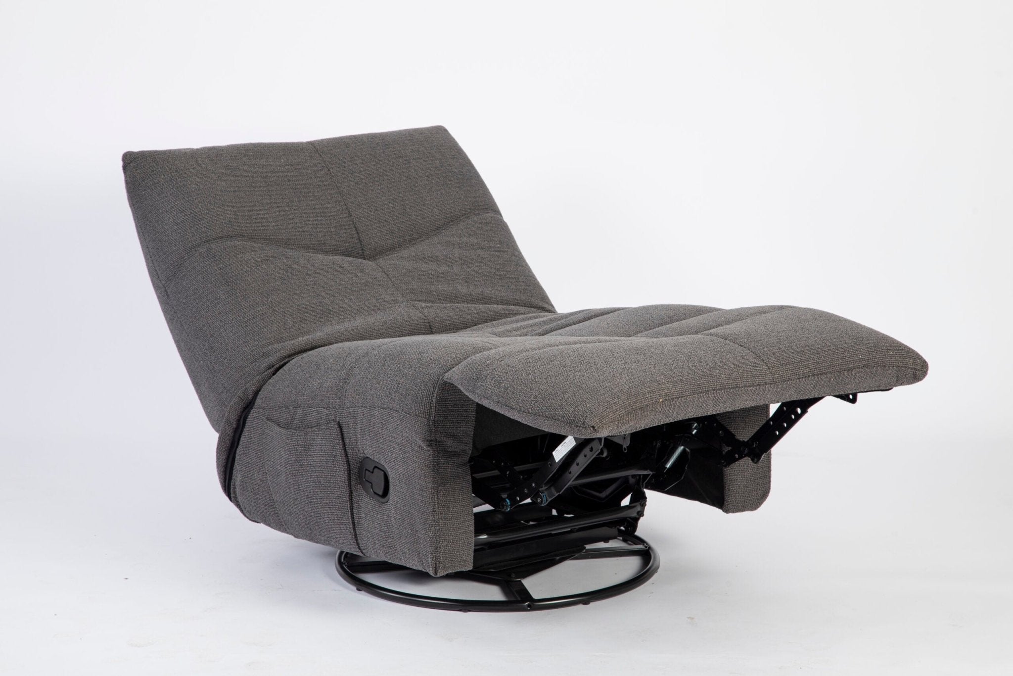 Relaxfauteuil Lazy Antraciet - Industrieelinhuis.nl