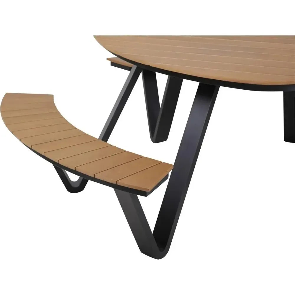 Picknickset Arezzo Driehoek – Waar Design en Gezelligheid Samenkomen - Industrieelinhuis.nl