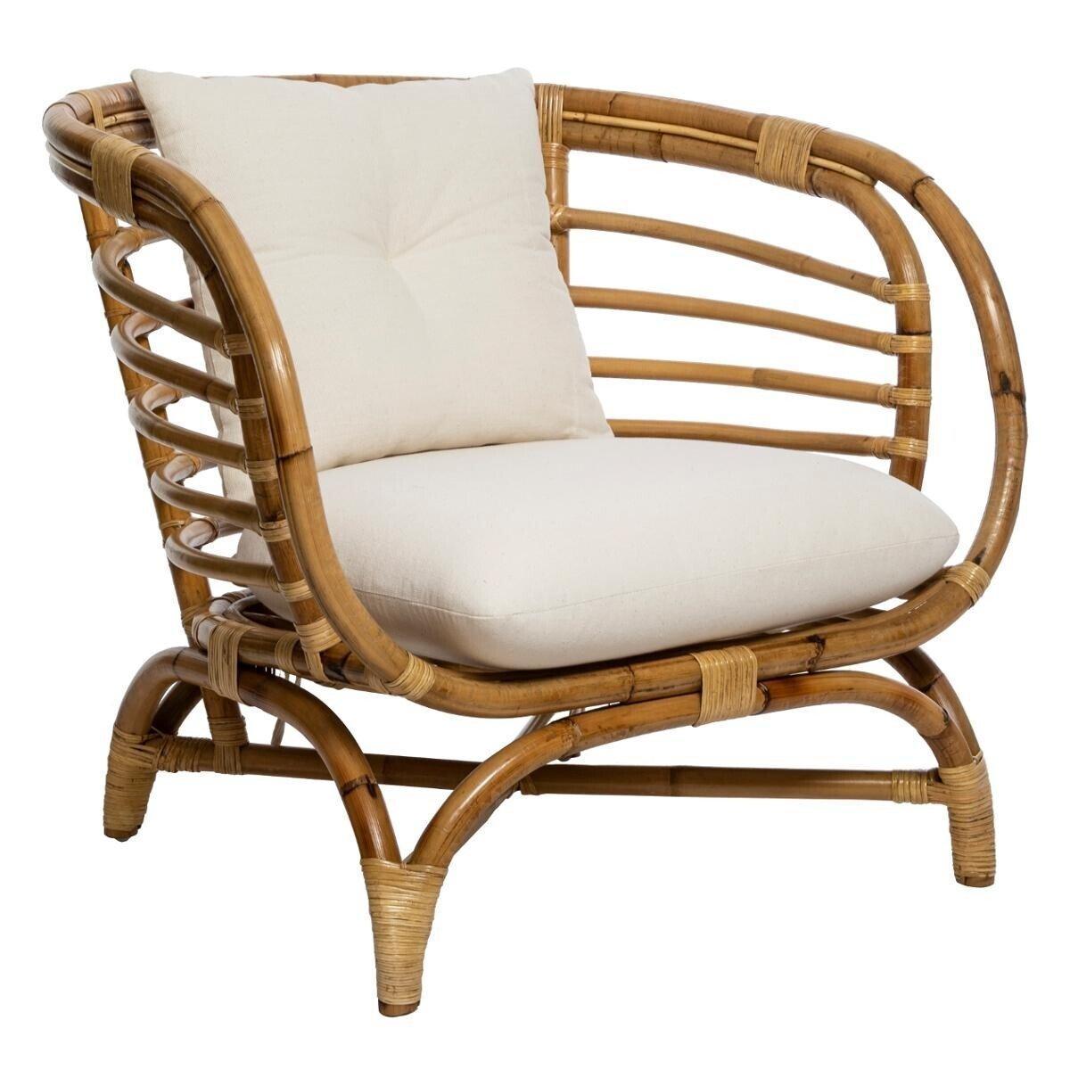 Farah rotan fauteuil – Handgemaakt, exclusief & altijd in stijl - Industrieelinhuis.nl