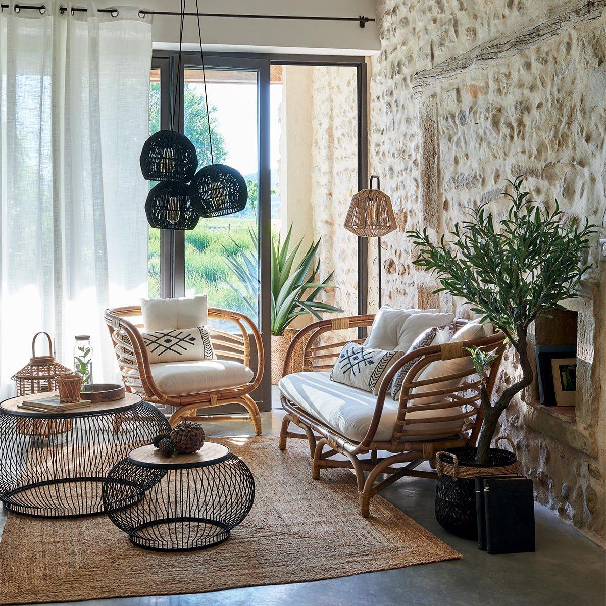 Farah rotan fauteuil – Handgemaakt, exclusief & altijd in stijl - Industrieelinhuis.nl