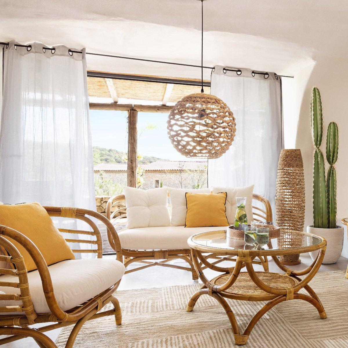 Farah rotan fauteuil – Handgemaakt, exclusief & altijd in stijl - Industrieelinhuis.nl