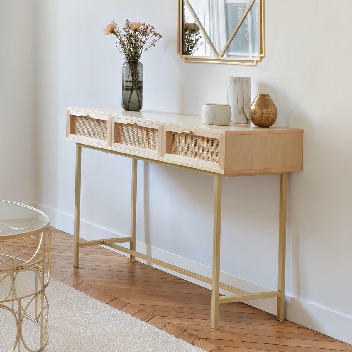 Sidetable Ibiza - 3 lades - 110 cm lengte