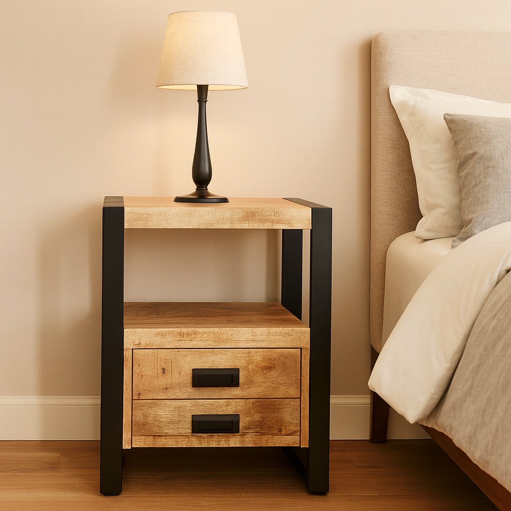 Nachtkastje Britt – de stijlvolle sfeermaker voor in jouw interieur