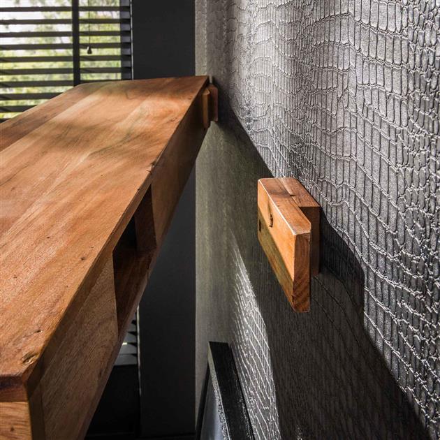 Wandplank Boomstam 100cm - Industrieelinhuis.nl