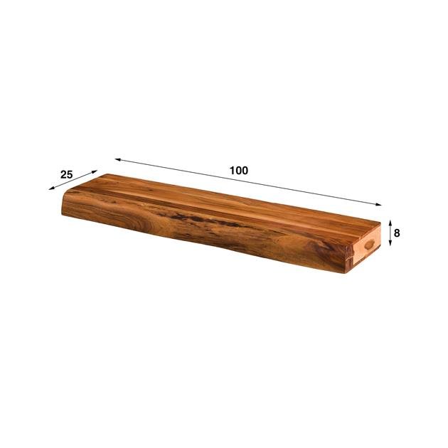 Wandplank Boomstam 100cm - Industrieelinhuis.nl