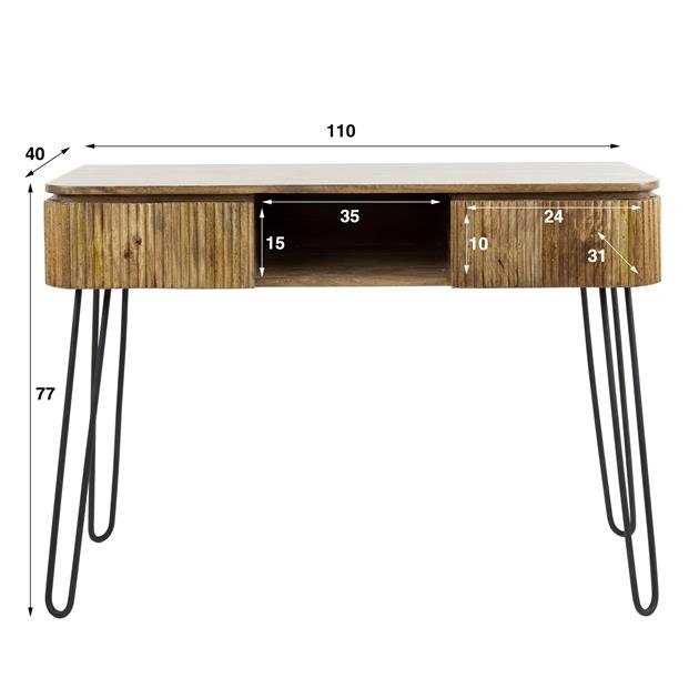 Sidetable mangohout Swell