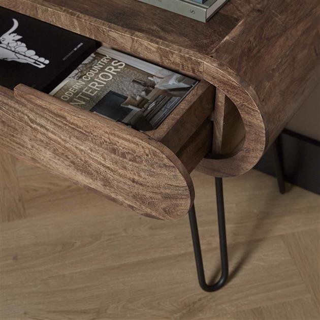 TV-meubel rond Baron - Industrieelinhuis.nl