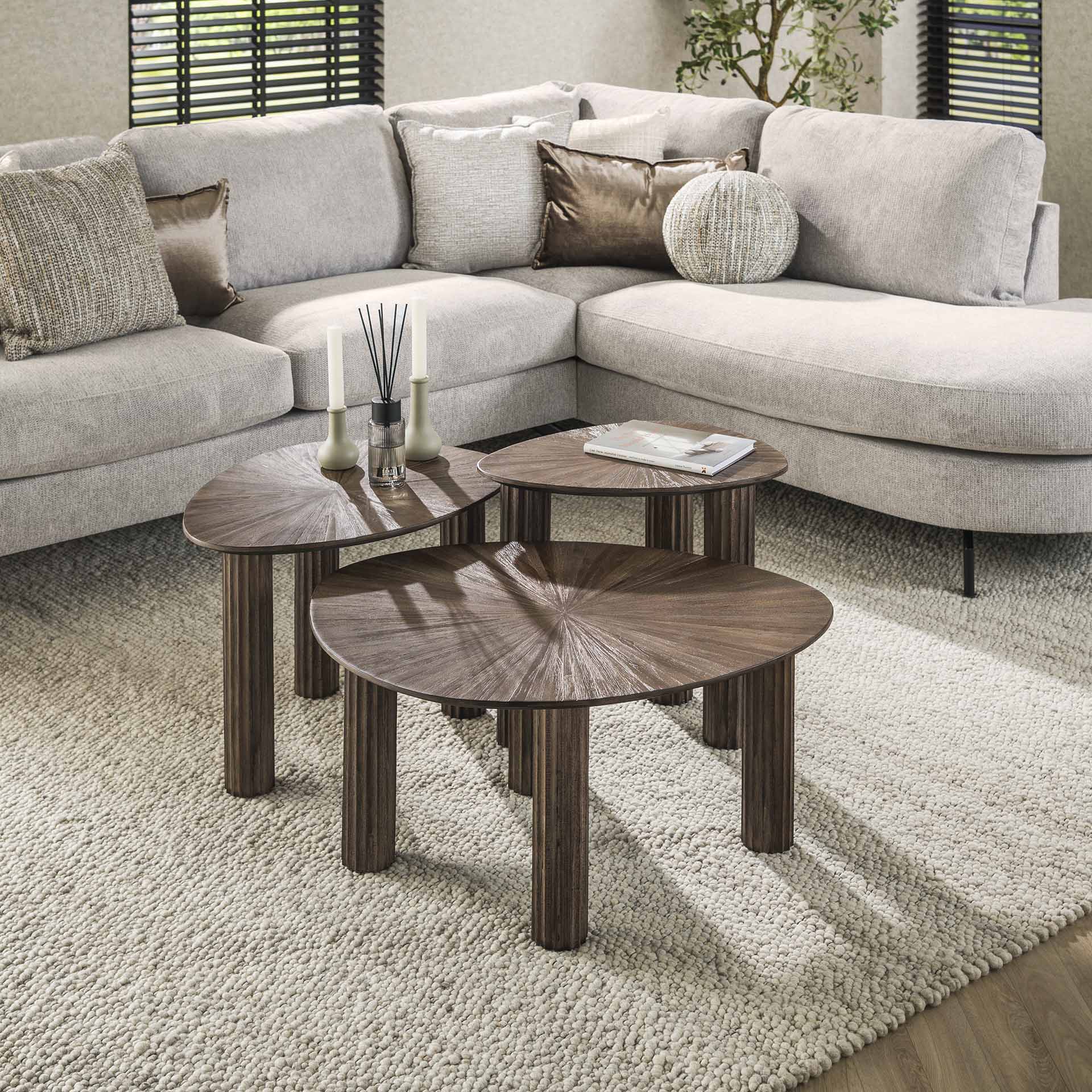 Organische salontafelset van 3 Mia M - Industrieelinhuis.nl