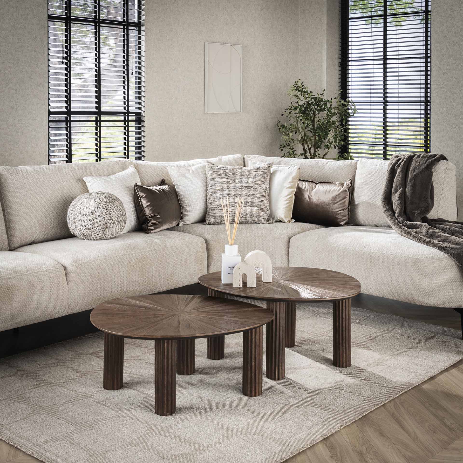 Organische salontafelset van 2 Mia M - Industrieelinhuis.nl