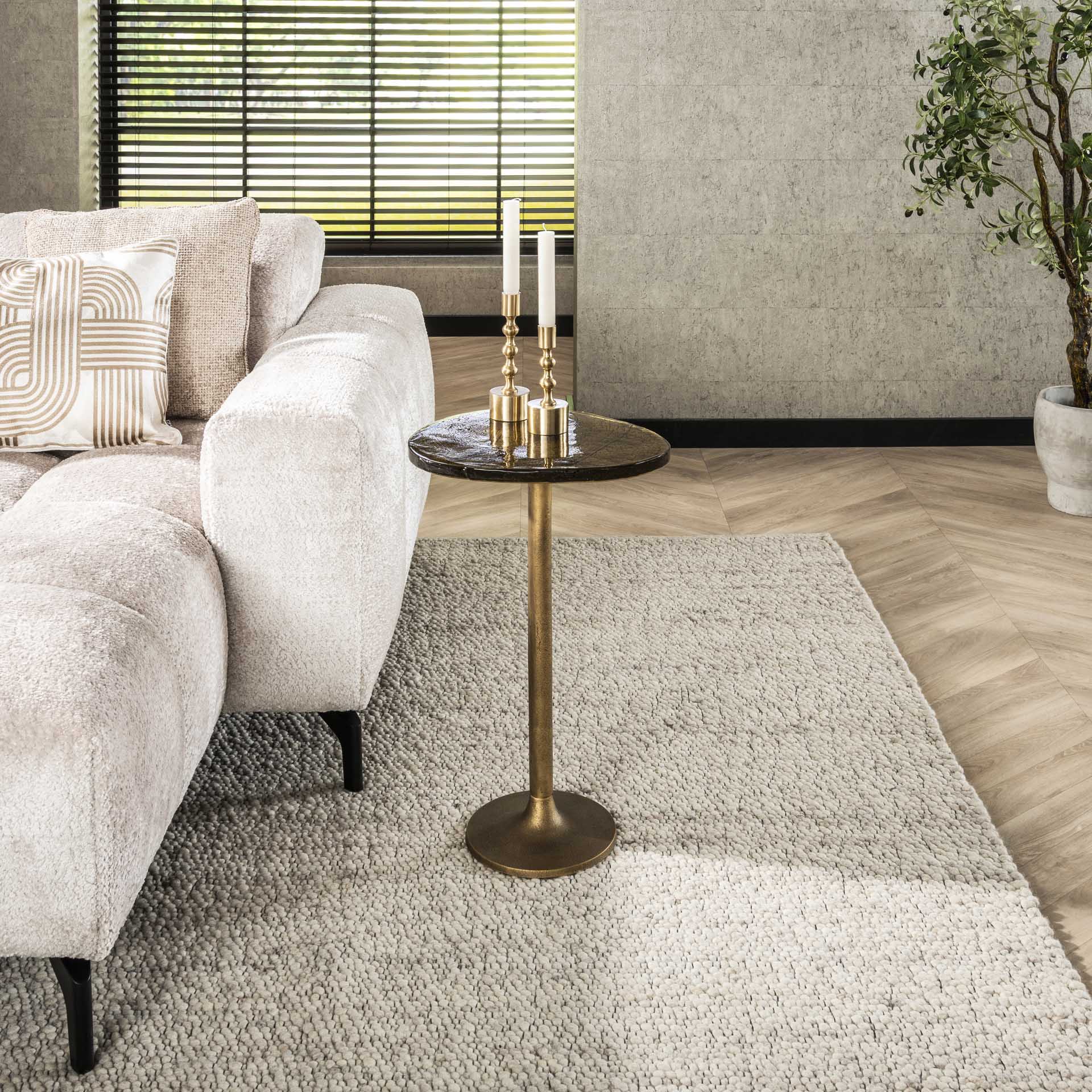 Bijzettafel Astra L Goud - Industrieelinhuis.nl