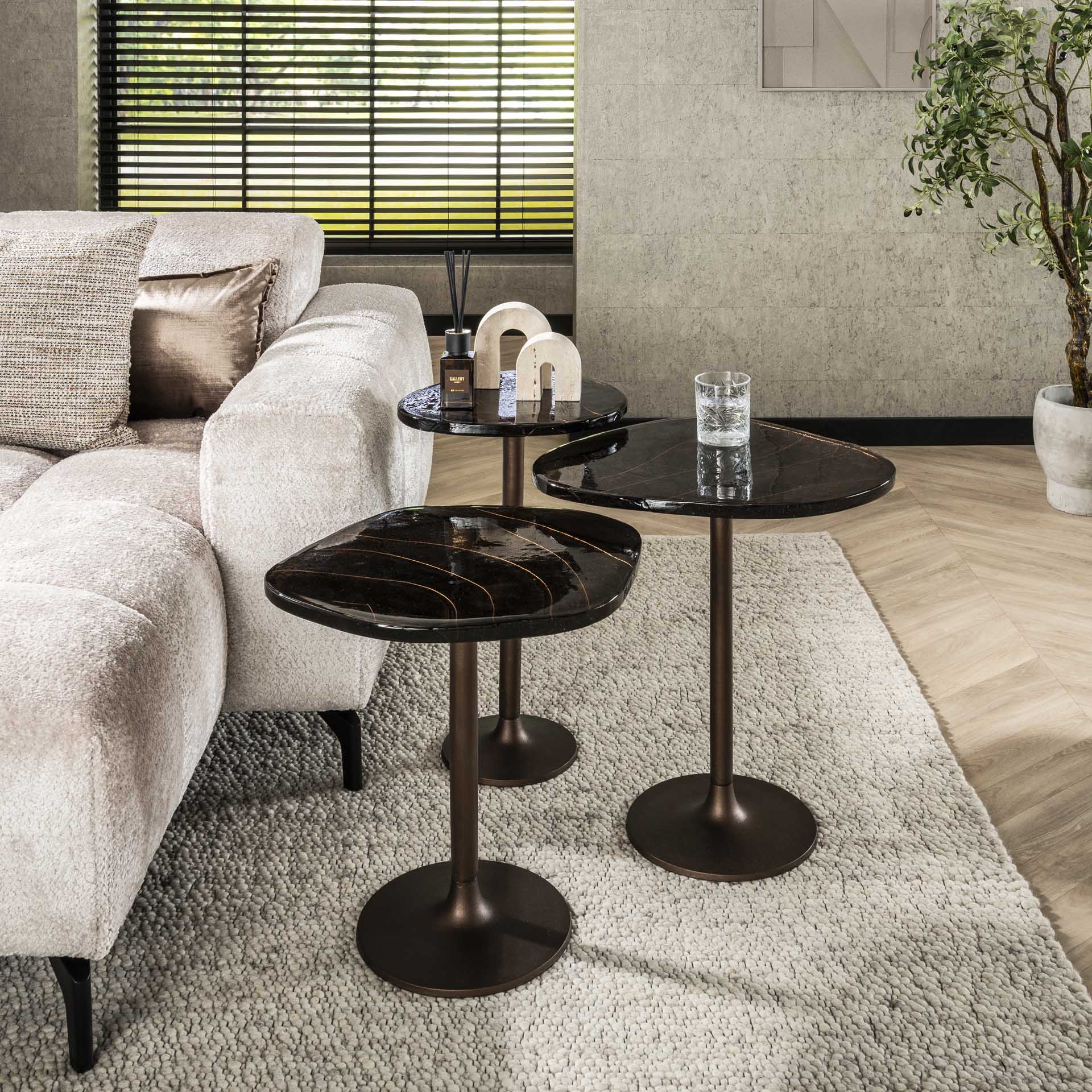 Bijzettafel Astra S Koper - Industrieelinhuis.nl