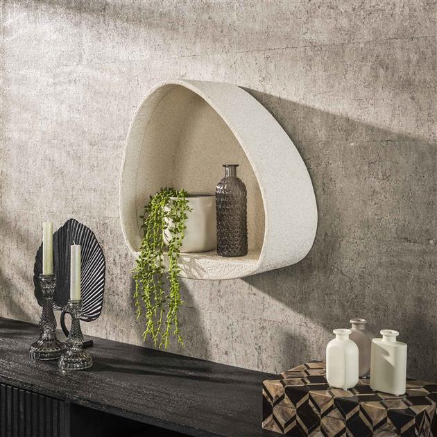 Wandschap Stone driehoekig