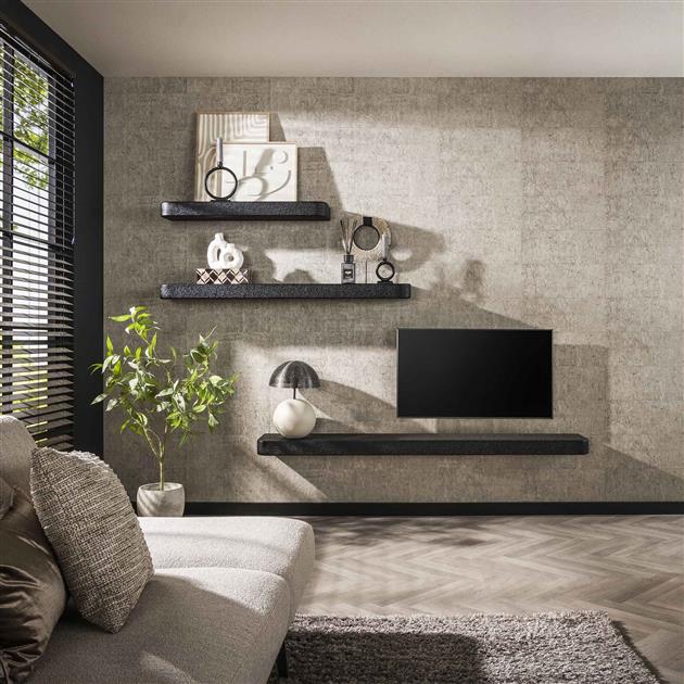 Wandplank Metallic 150