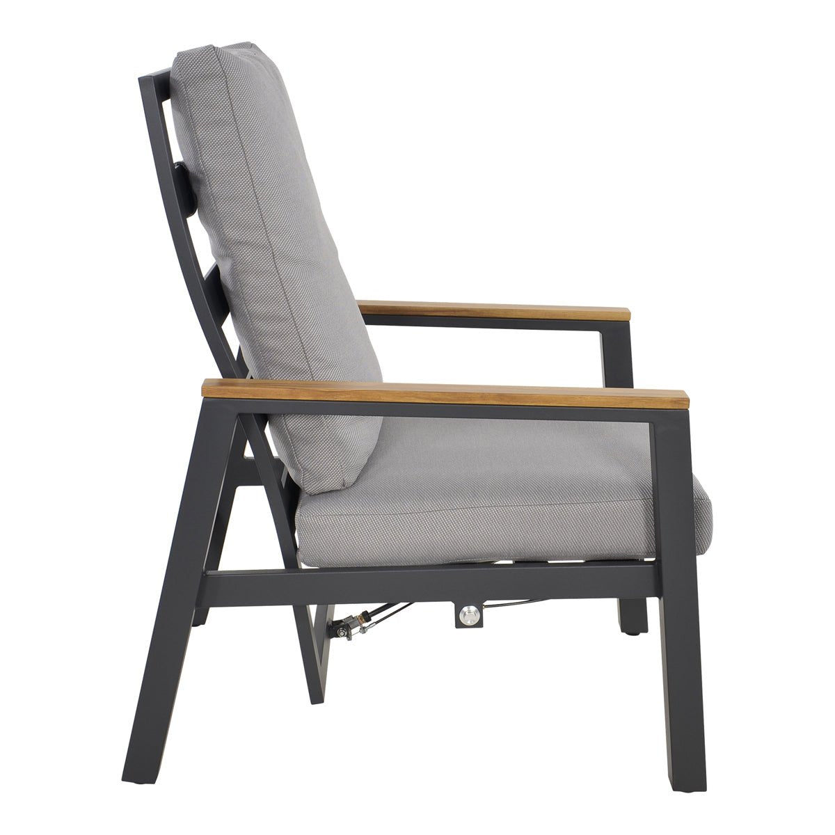 Duoset tuinstoelen met hocker Koda - Industrieelinhuis.nl