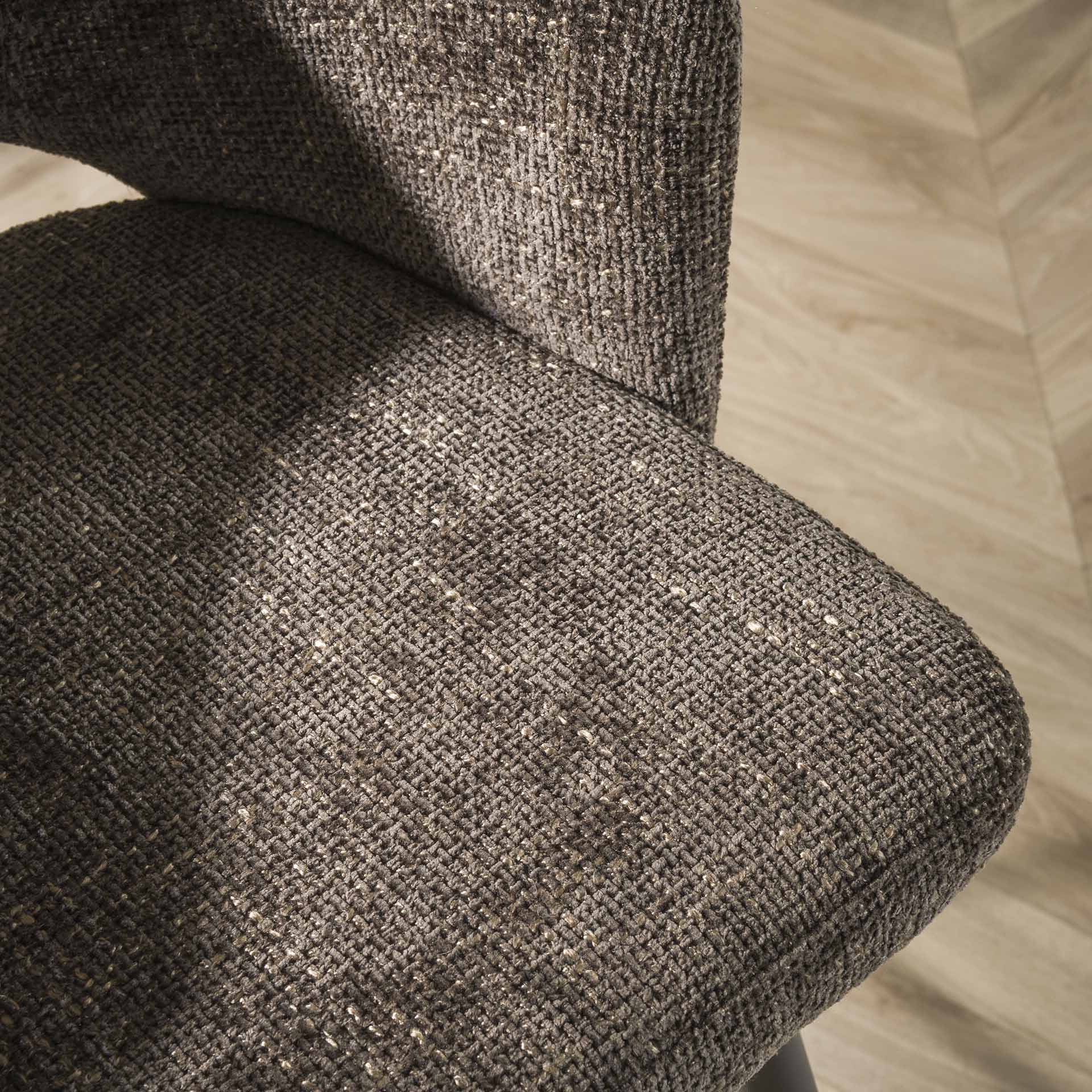 Eetkamerstoel Soren Tissee Bruin (bestellen per 2) - Industrieelinhuis.nl