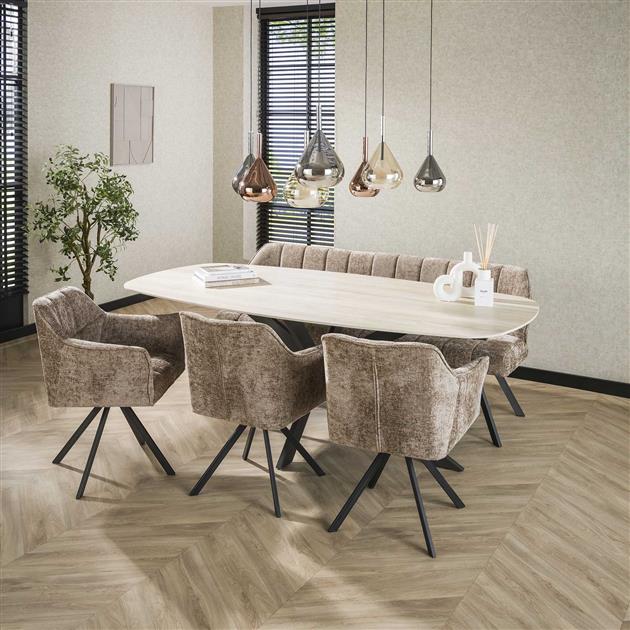 Eettafel Romano Cross 215