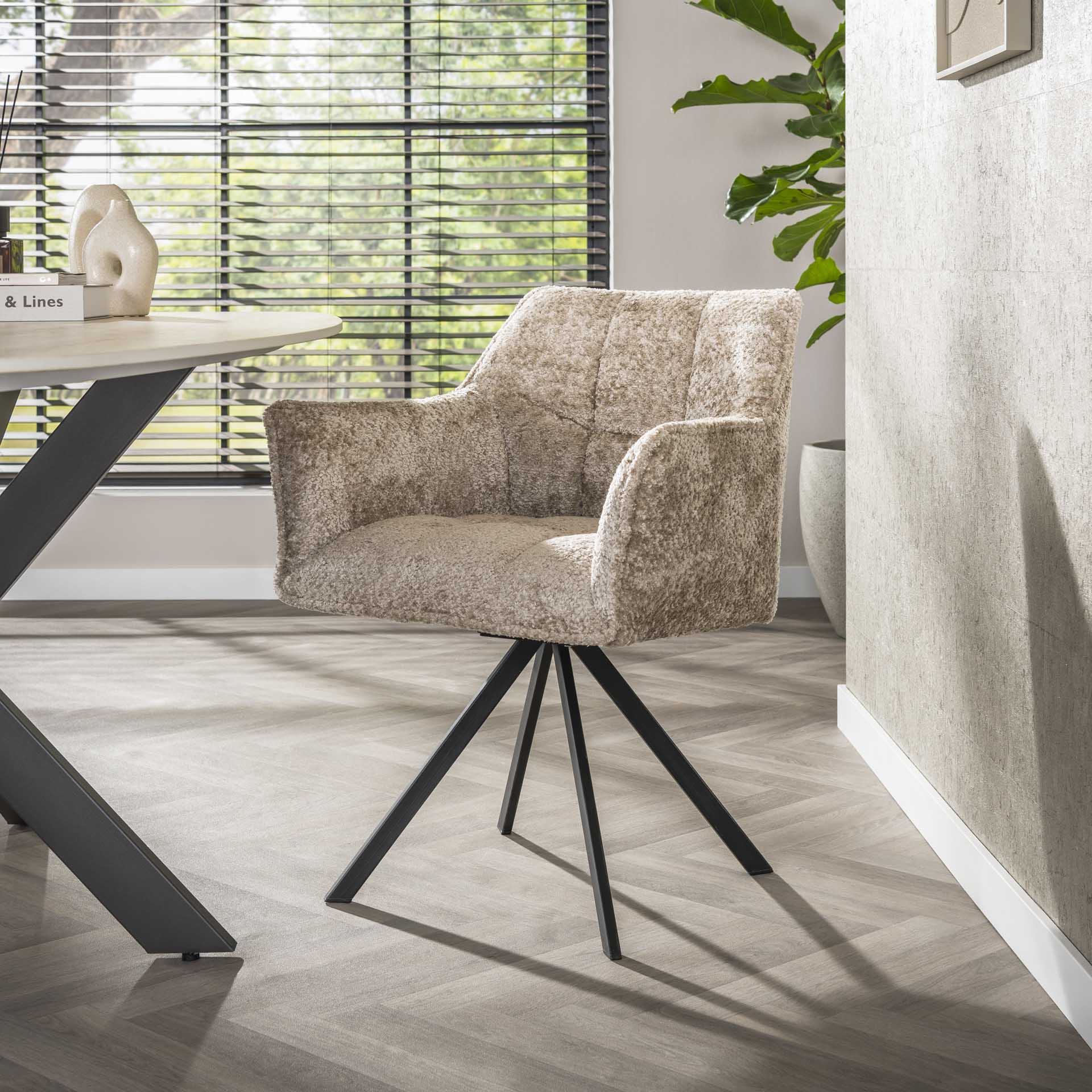 Armstoel Raster draaibaar (bestellen per 2)