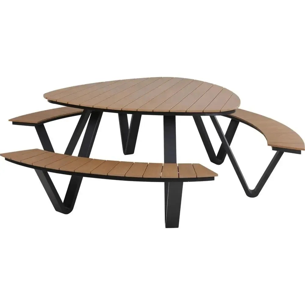 Picknickset Arezzo Driehoek – Waar Design en Gezelligheid Samenkomen - Industrieelinhuis.nl