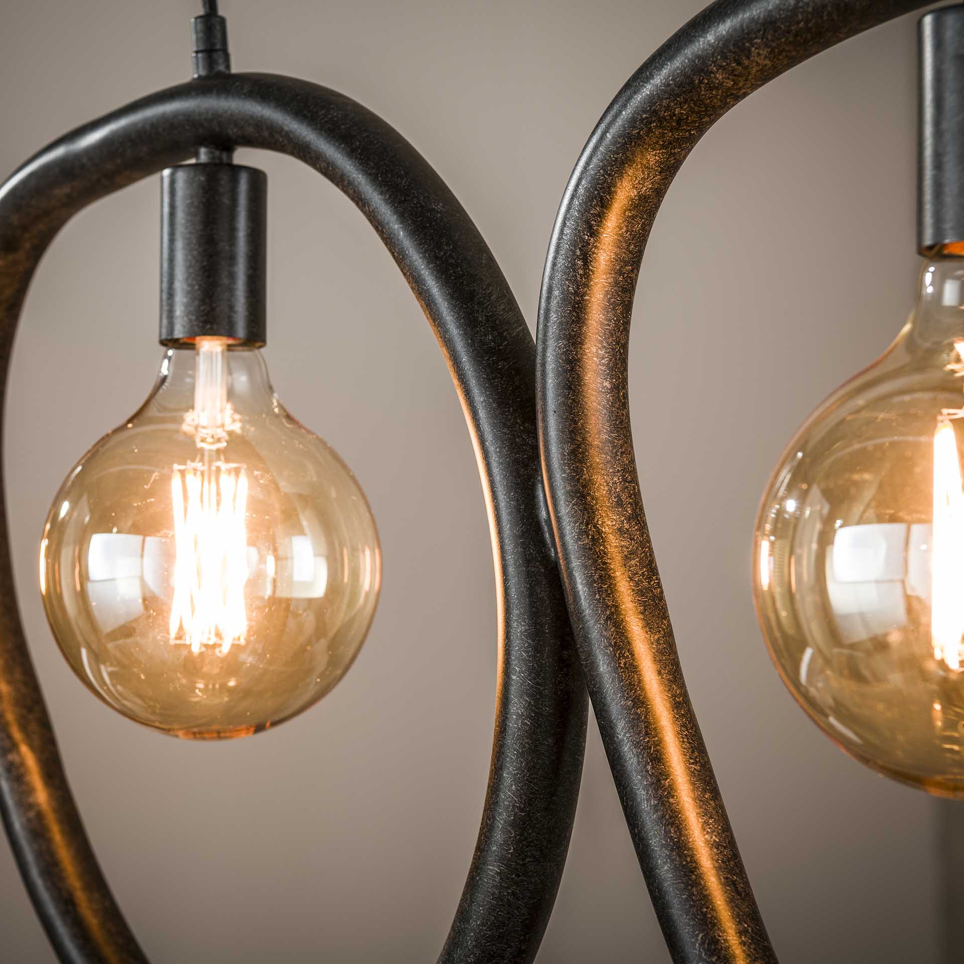 Hanglamp Riley 4 lampen - Industrieelinhuis.nl