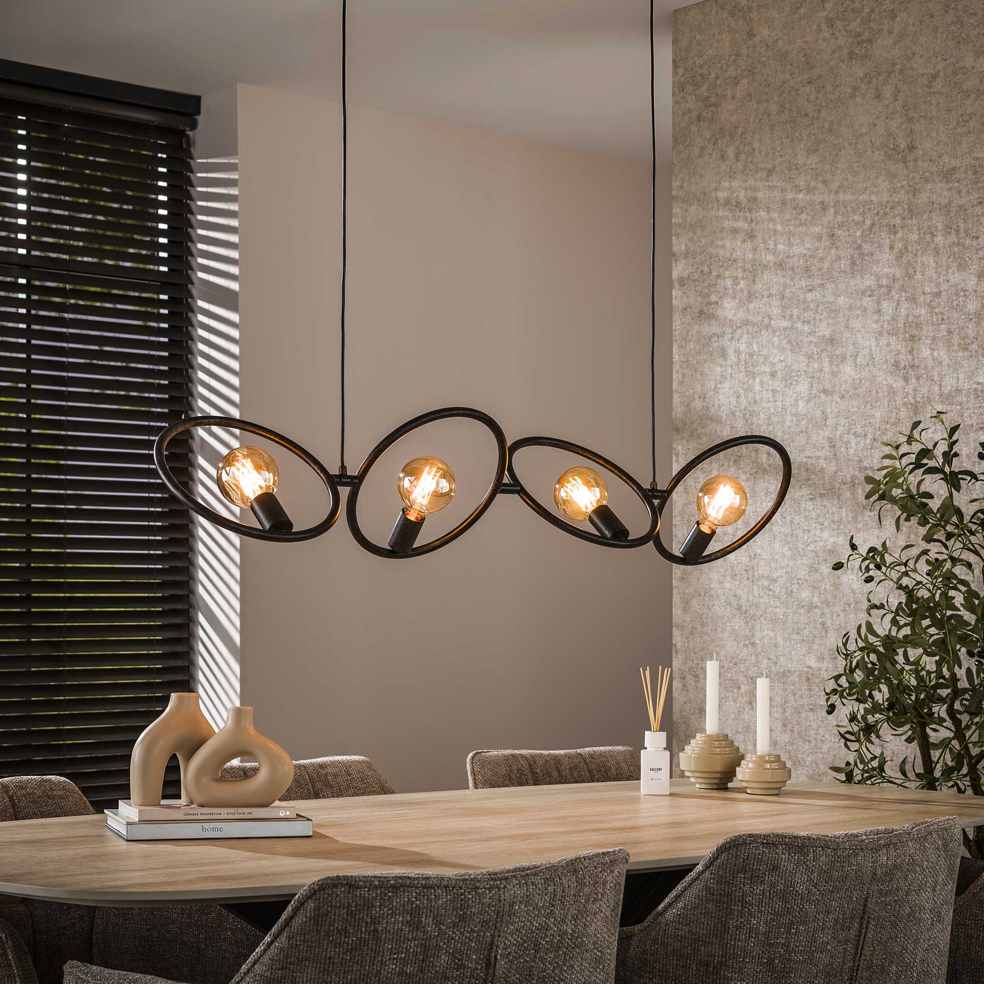 Hanglamp Loop 4L - Industrieelinhuis.nl