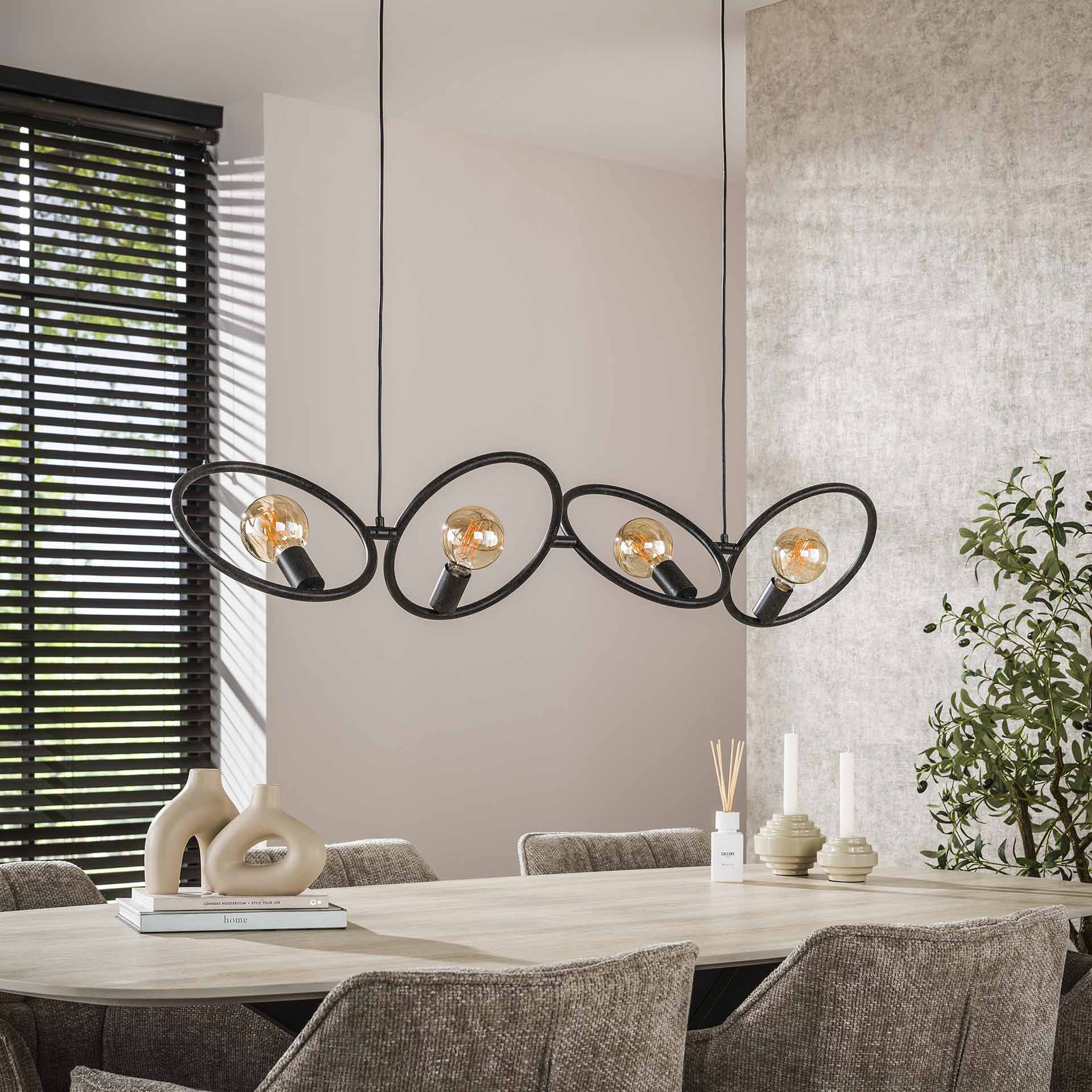 Hanglamp Loop 4L - Industrieelinhuis.nl