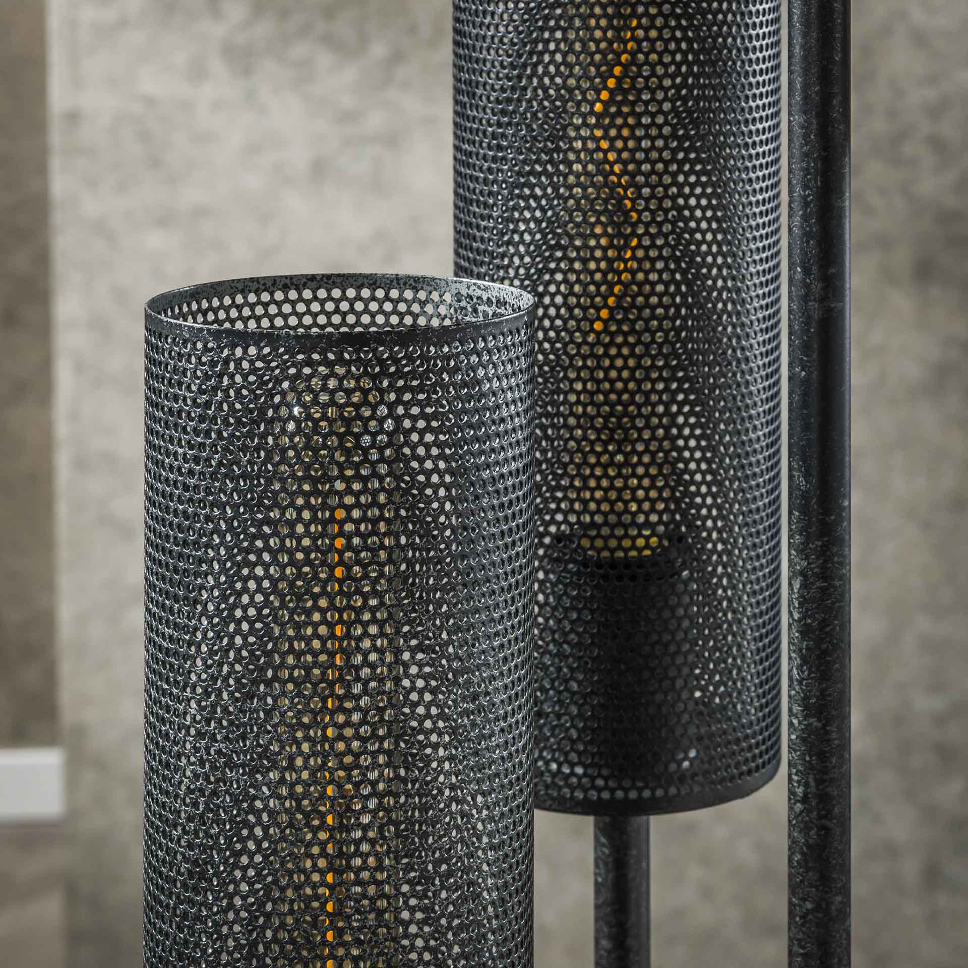 Vloerlamp Puro Getrapt 5L - Industrieelinhuis.nl