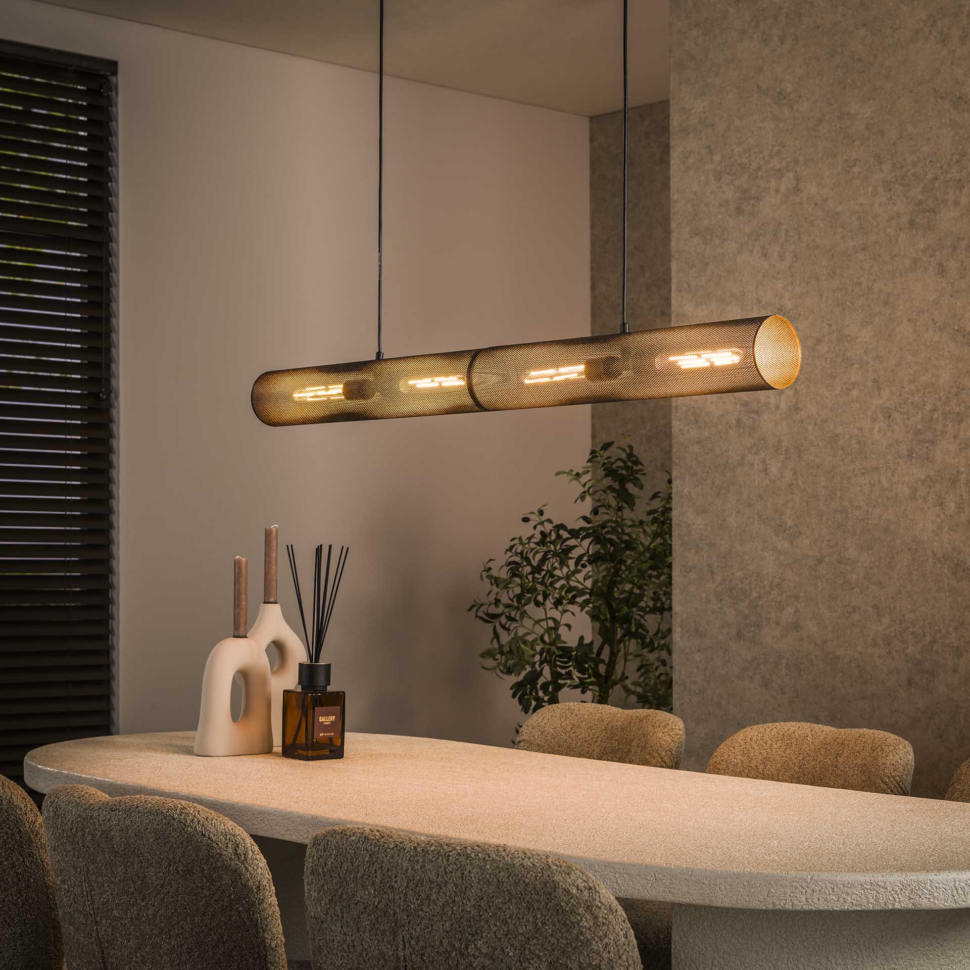 Hanglamp Polara Tube 120cm - Industrieelinhuis.nl