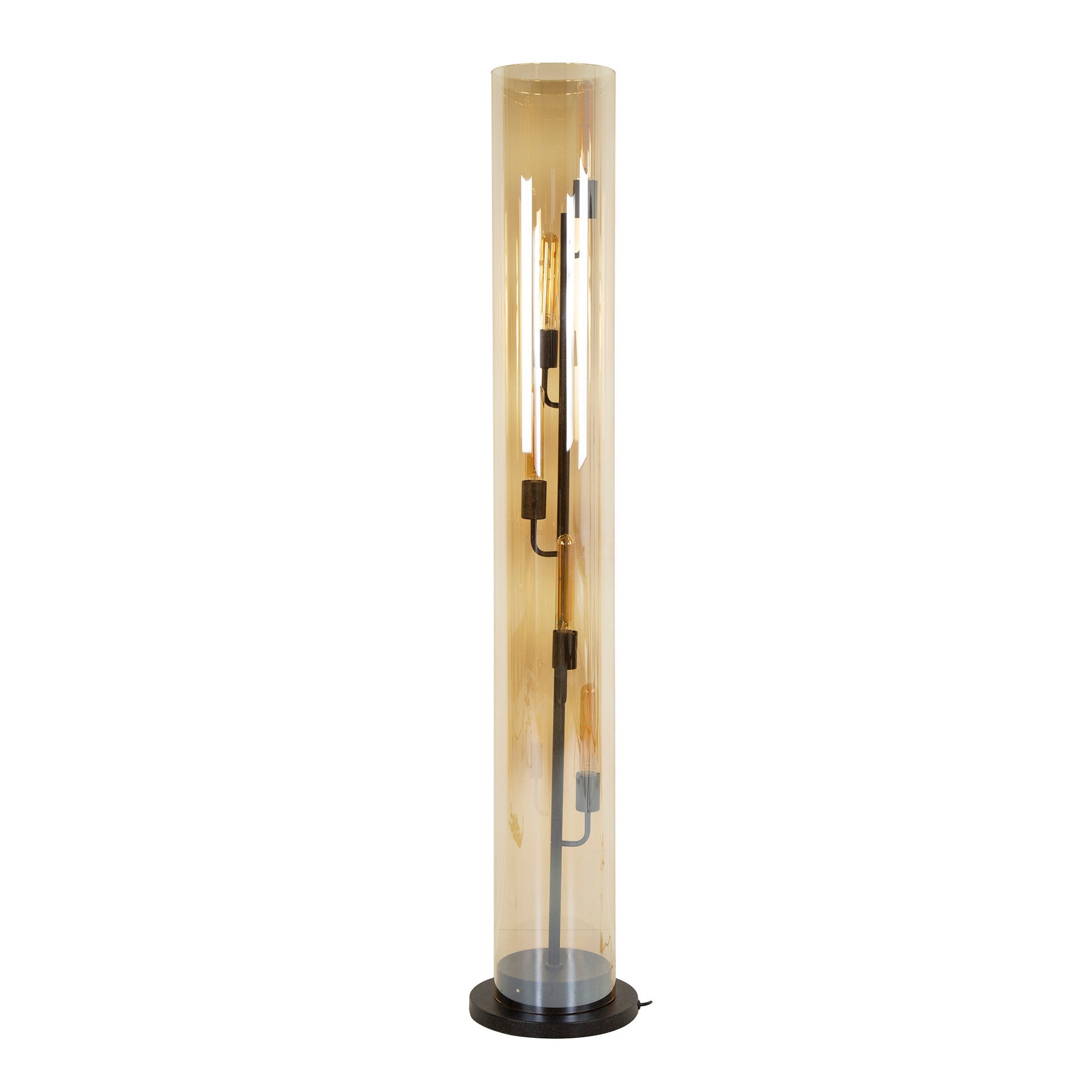 Vloerlamp Polara Tube 5L Amber - Industrieelinhuis.nl