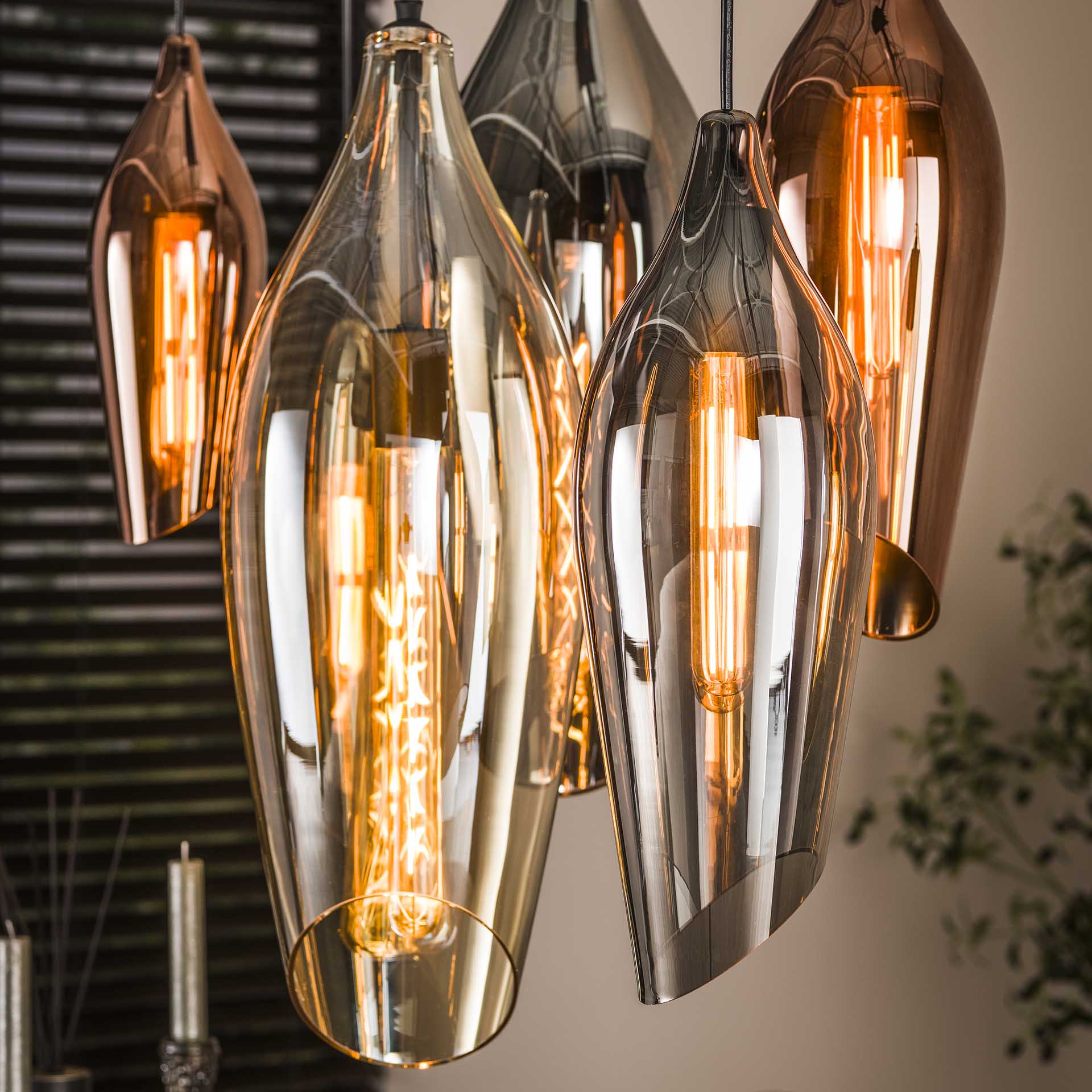 Hanglamp Charly 4+3 - Industrieelinhuis.nl
