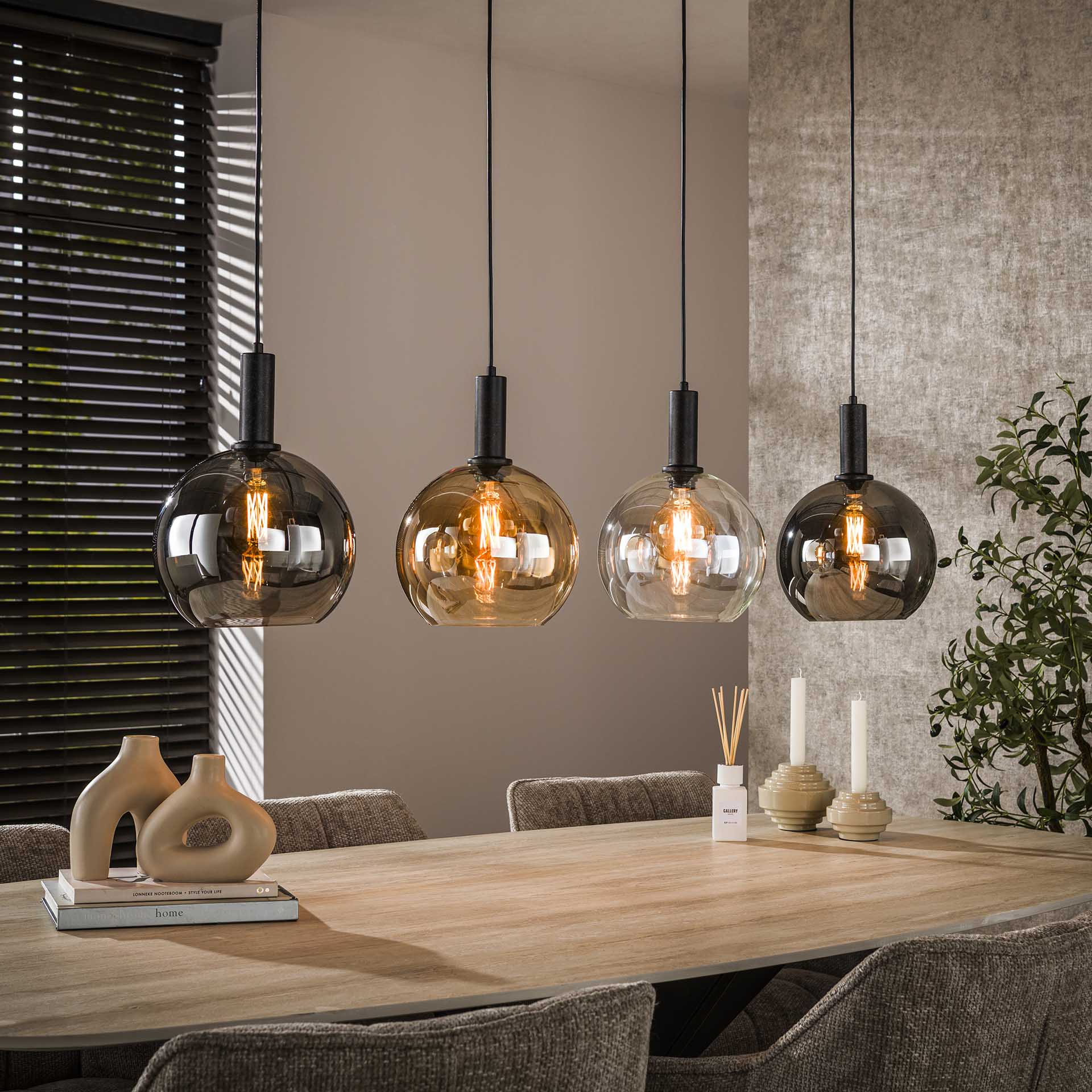 Hanglamp Vera 4L - Industrieelinhuis.nl