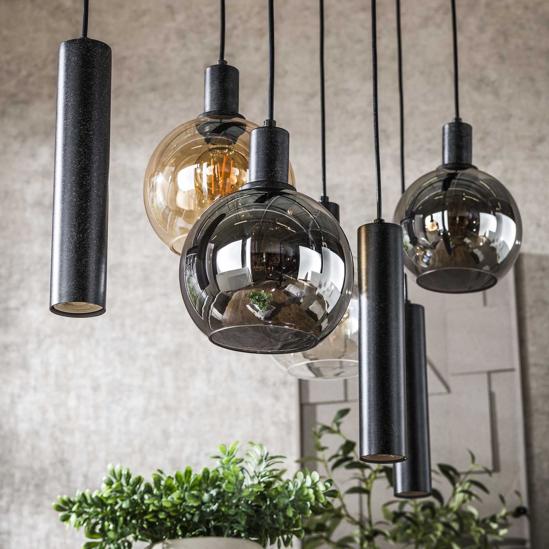 Hanglamp Vera 4L+3L - Industrieelinhuis.nl