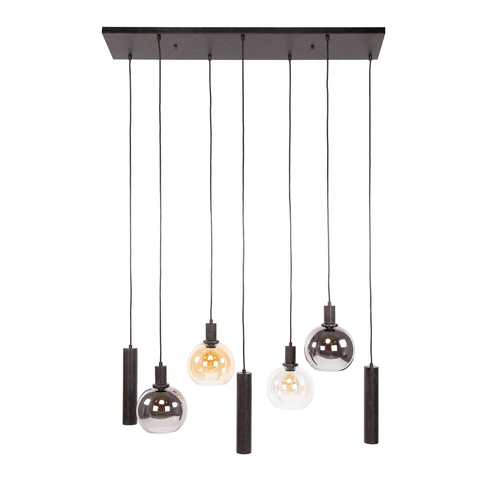 Hanglamp Vera 4L+3L - Industrieelinhuis.nl