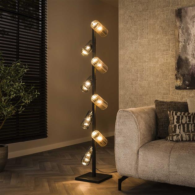 Vloerlamp Cylinder Glass 8L