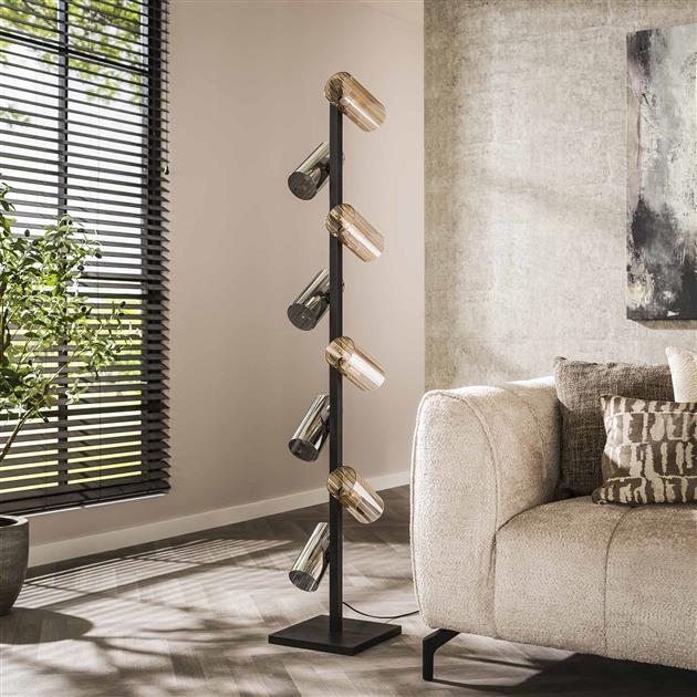 Vloerlamp Cylinder Glass 8L