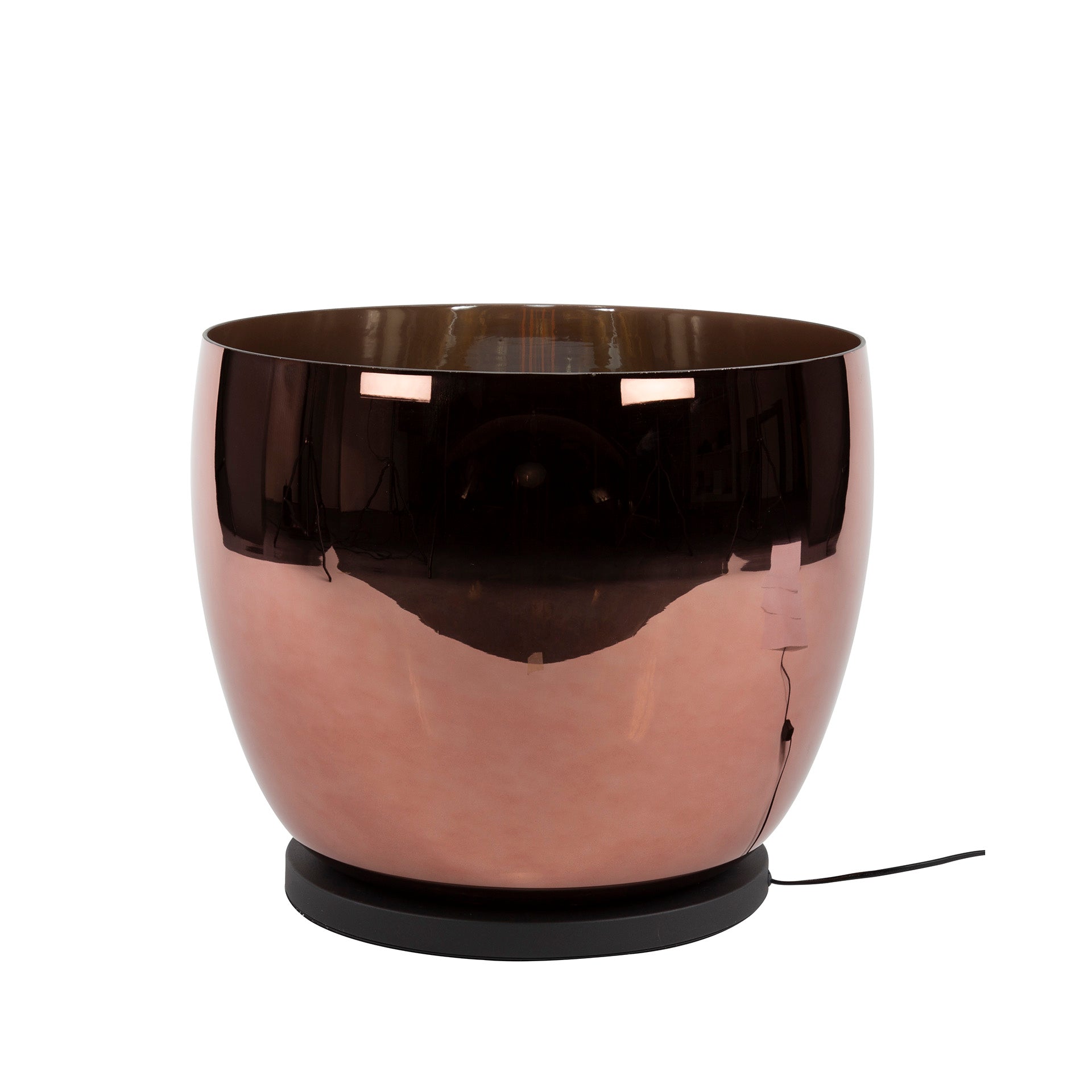 Vloerlamp XXL Rise gekleurd glas Koper - Industrieelinhuis.nl