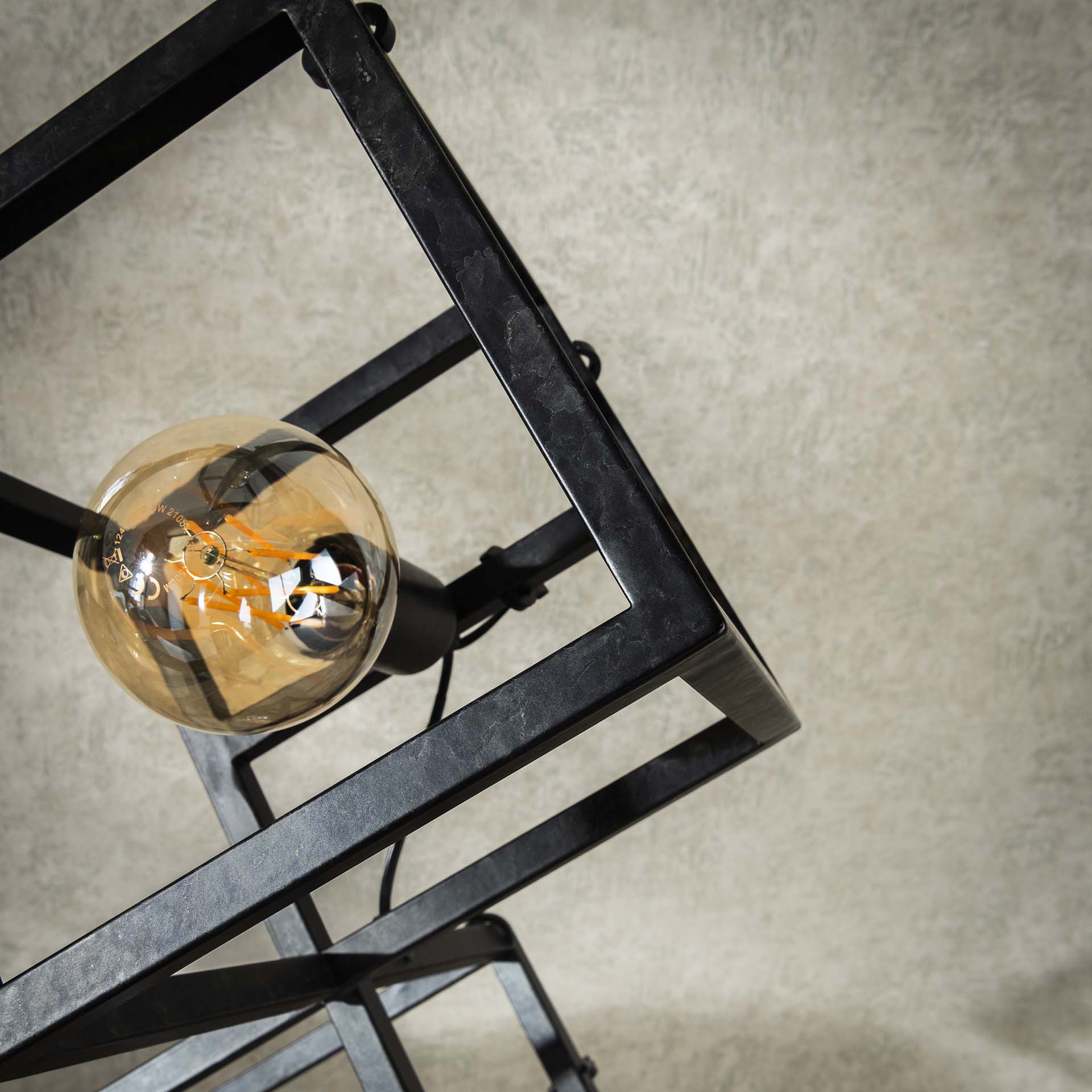 Vloerlamp Lumen Cube 4L - Industrieelinhuis.nl