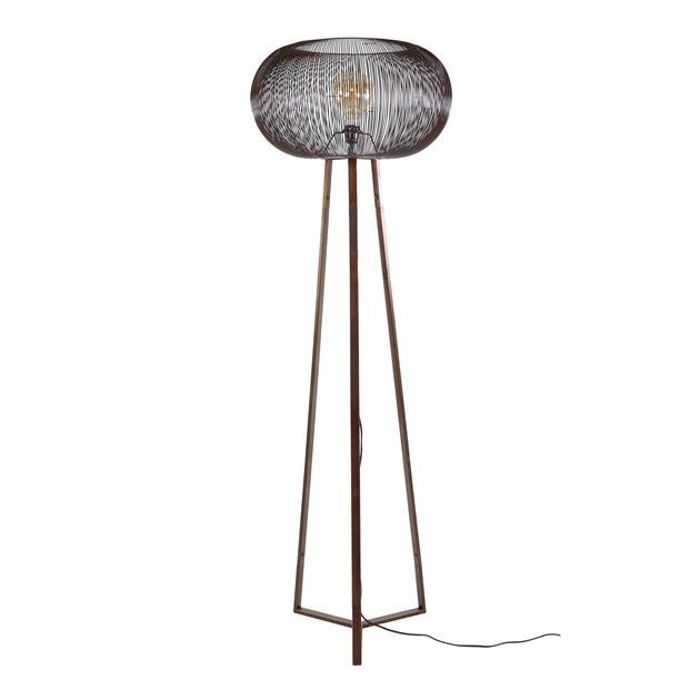 Vloerlamp Copper Twist 1L