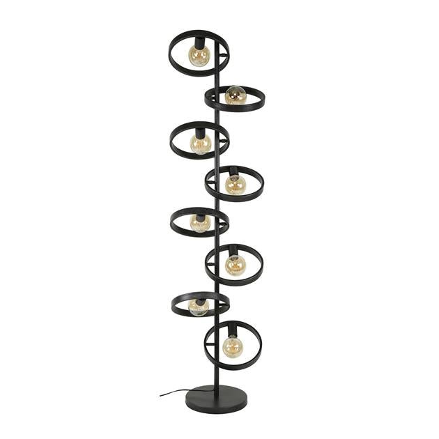Vloerlamp Groot Circular Essence 8 lichtpunten - Industrieelinhuis.nl