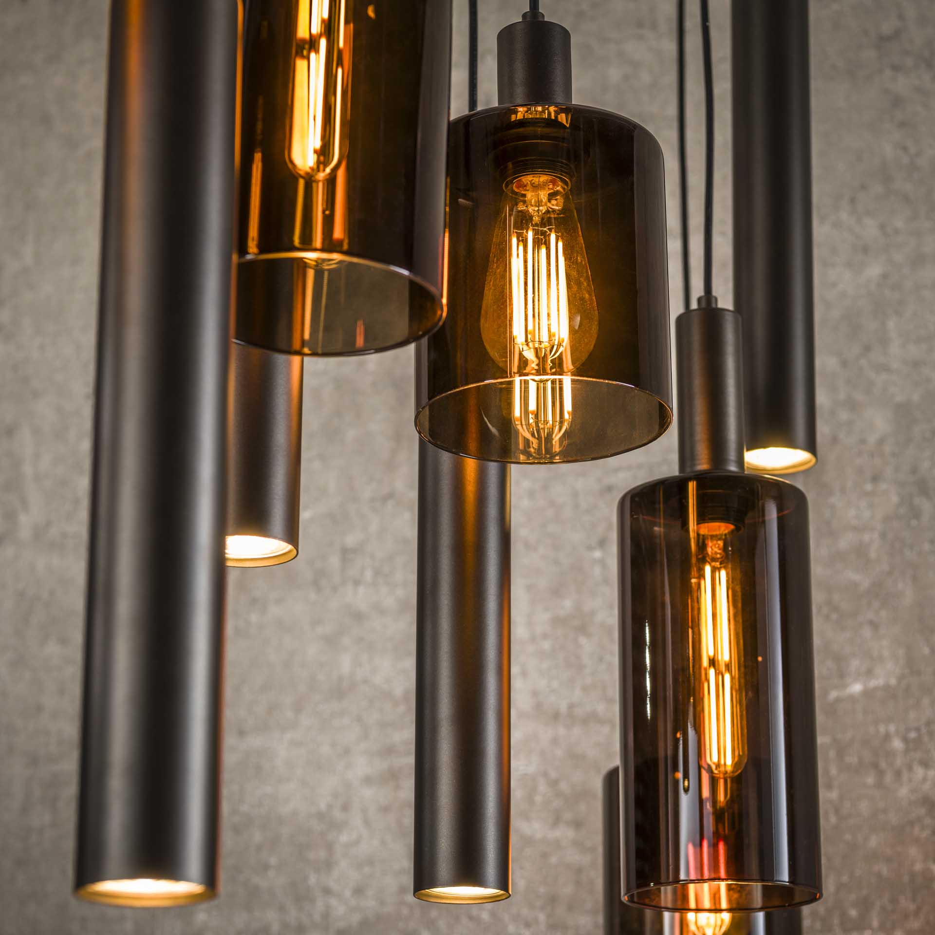 Hanglamp Sepiora Bruin