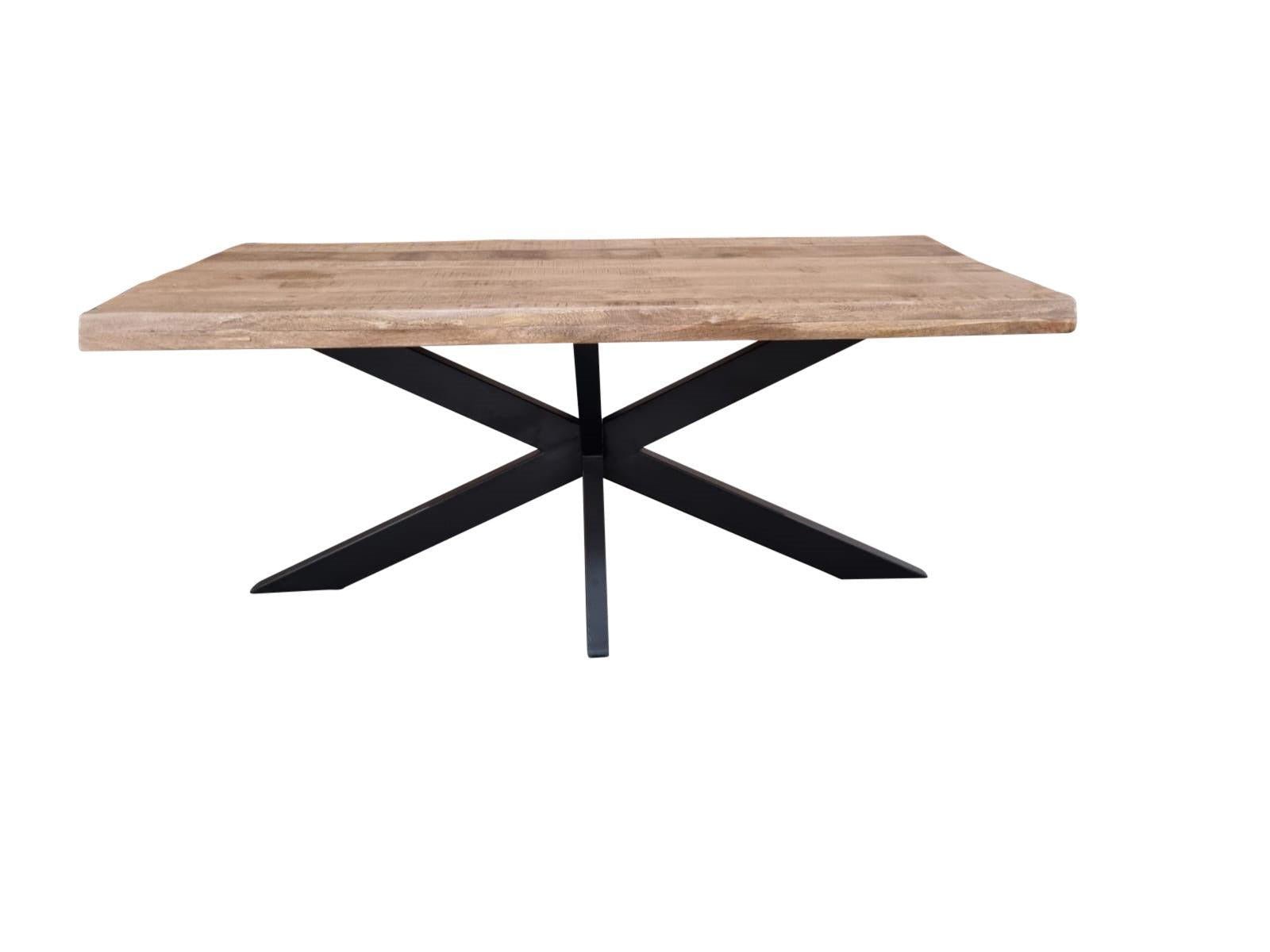 Boomstamtafel mangohout Boston | 240 cm
