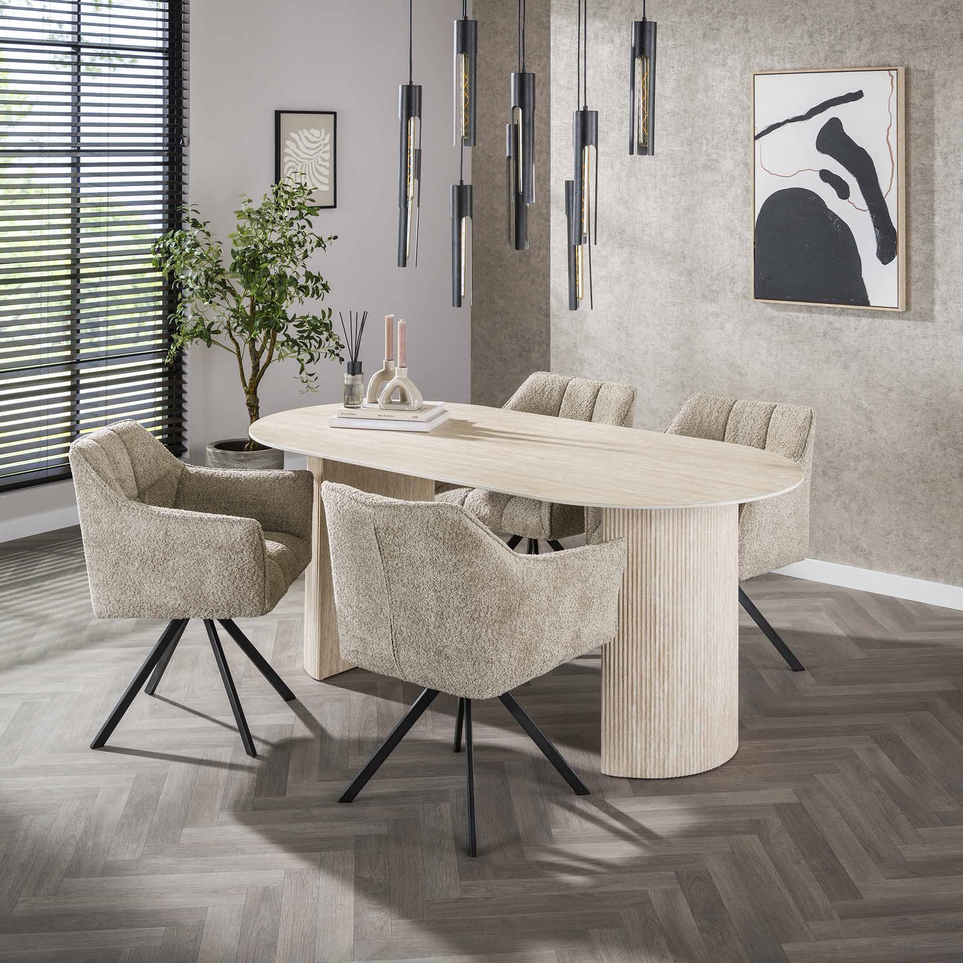 Eettafel Livano Ceramic 180cm