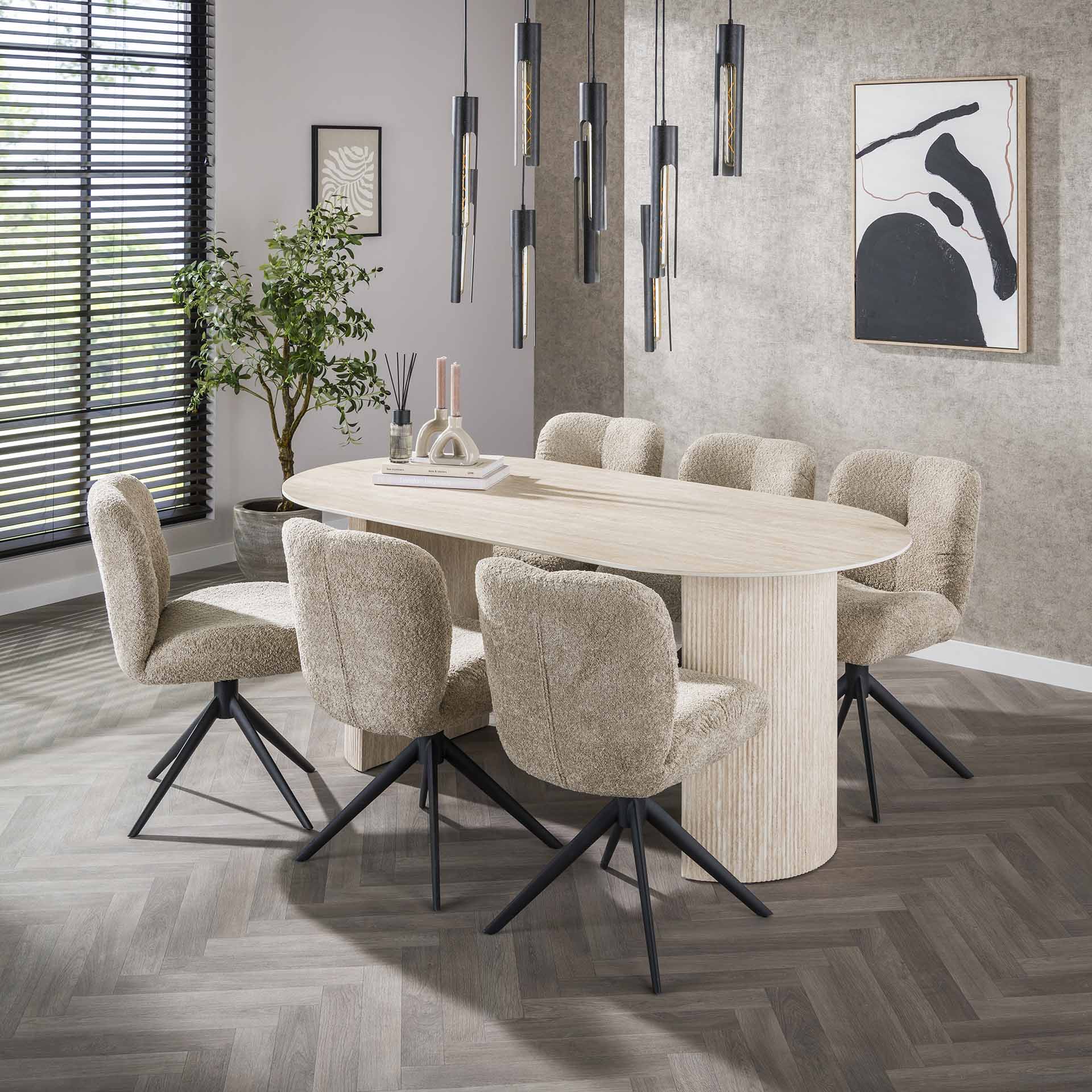 Eettafel Livano Ceramic 180cm