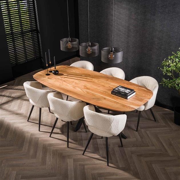 Eettafel Ovaal Arthur 215 cm
