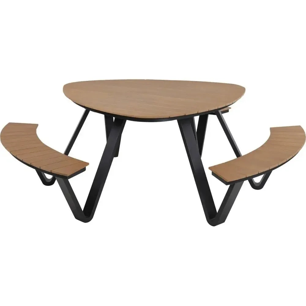 Picknickset Arezzo Driehoek – Waar Design en Gezelligheid Samenkomen - Industrieelinhuis.nl