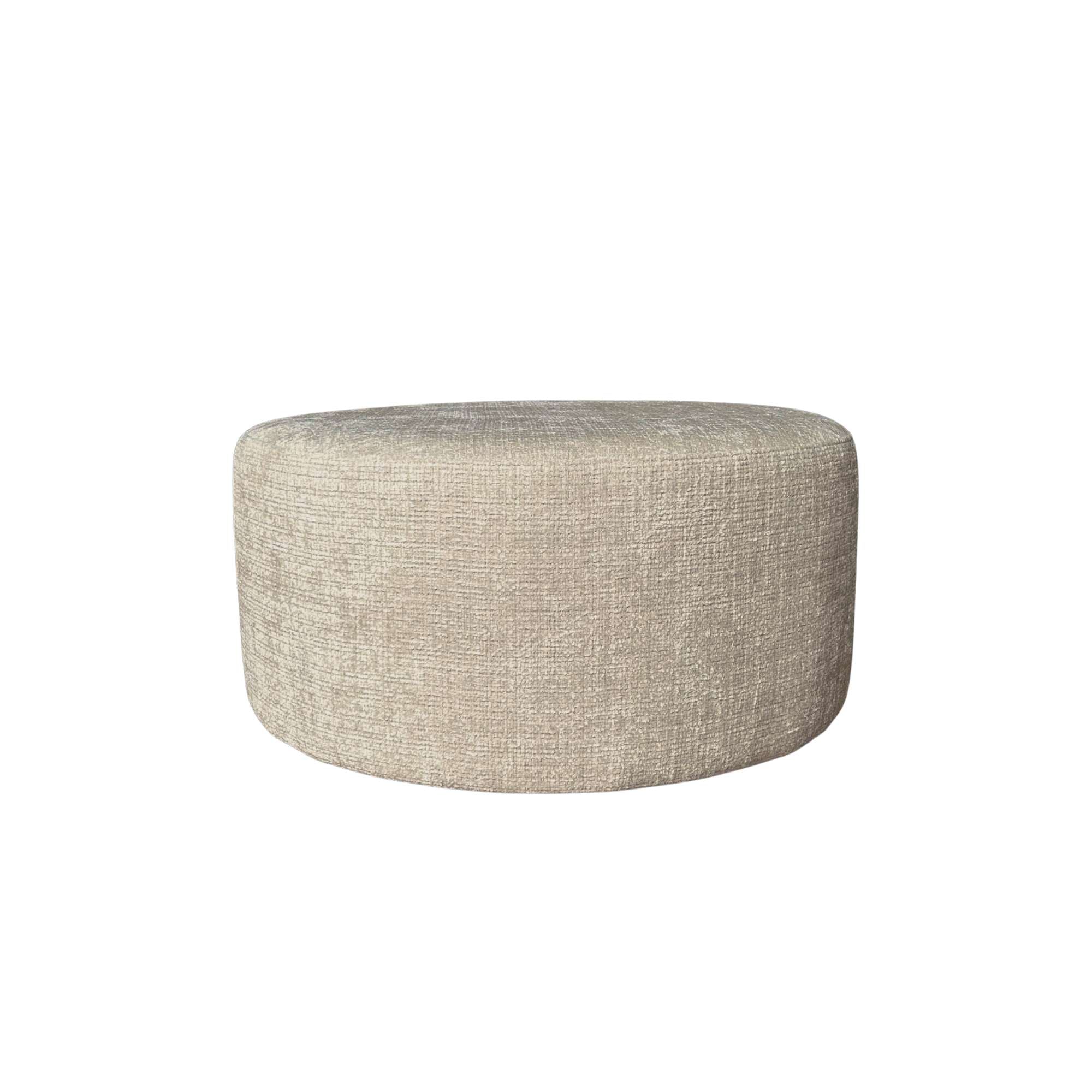 Hocker Rond Beige 80cm
