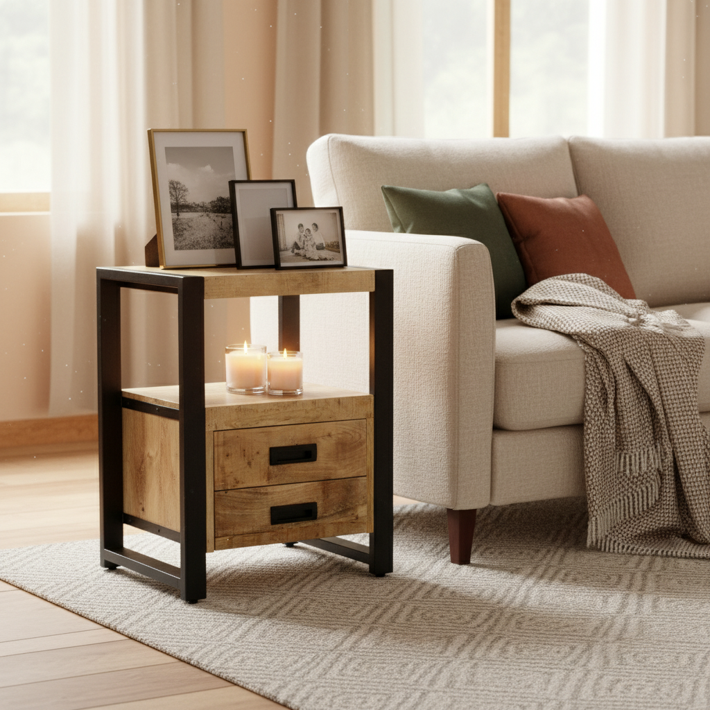 Nachtkastje Britt – de stijlvolle sfeermaker voor in jouw interieur