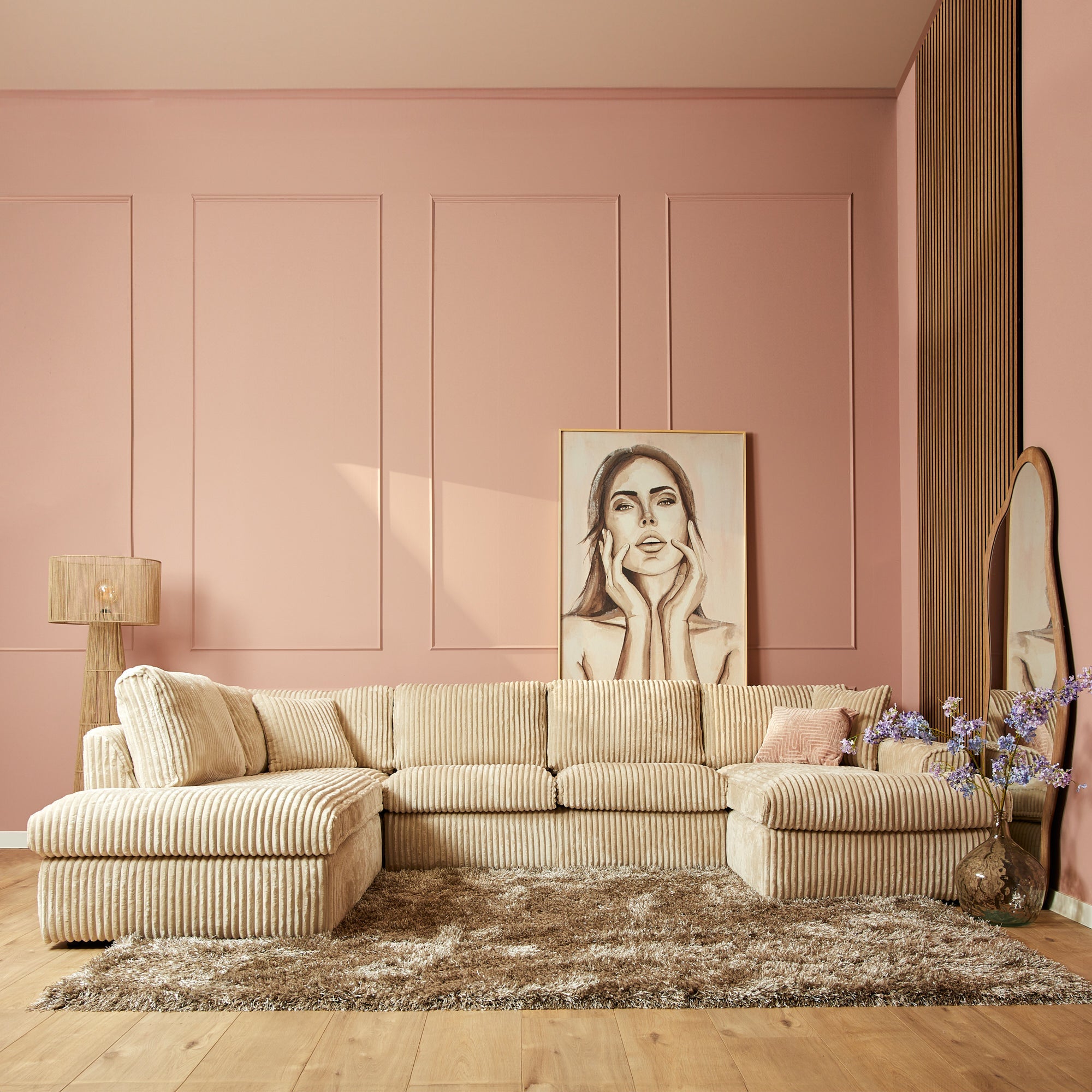 MySofa Teddy U-bank | direct leverbaar - Industrieelinhuis.nl