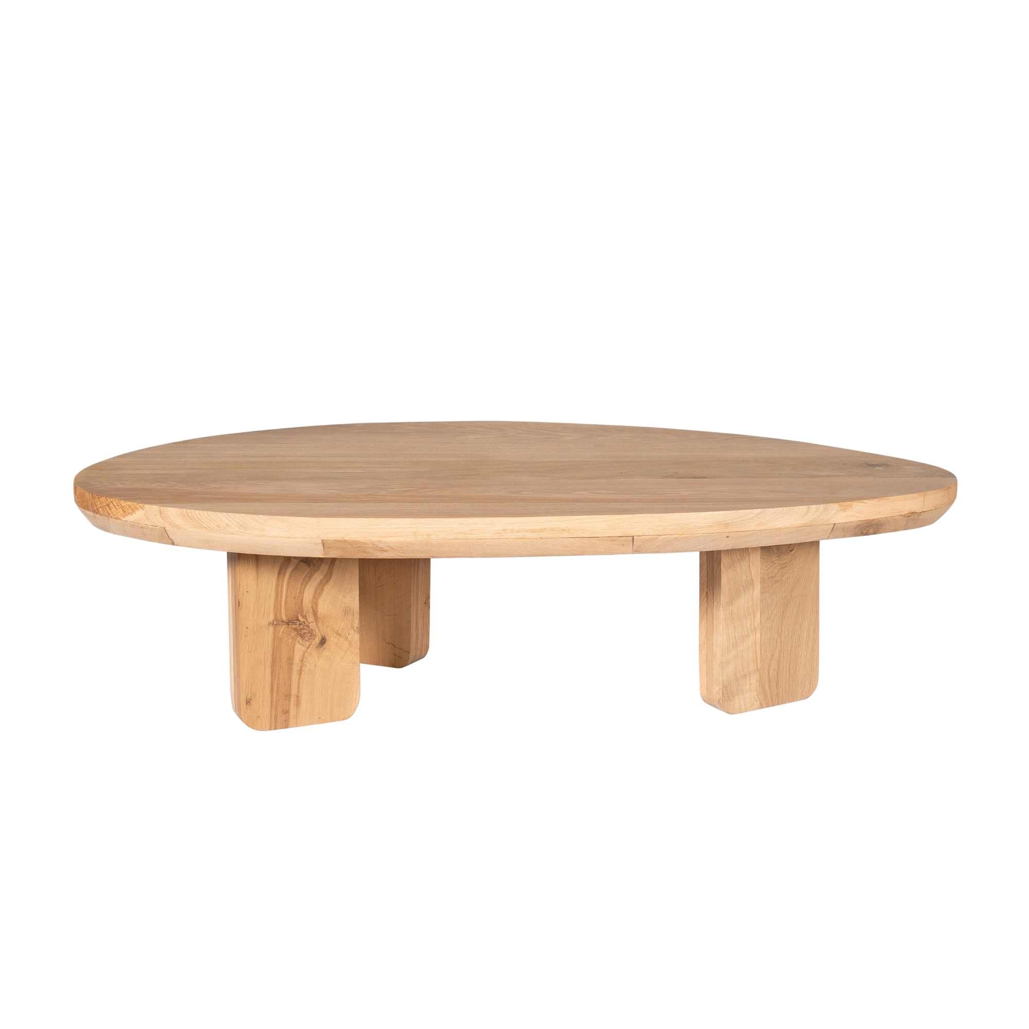 Organische Salontafel Zillah Naturel