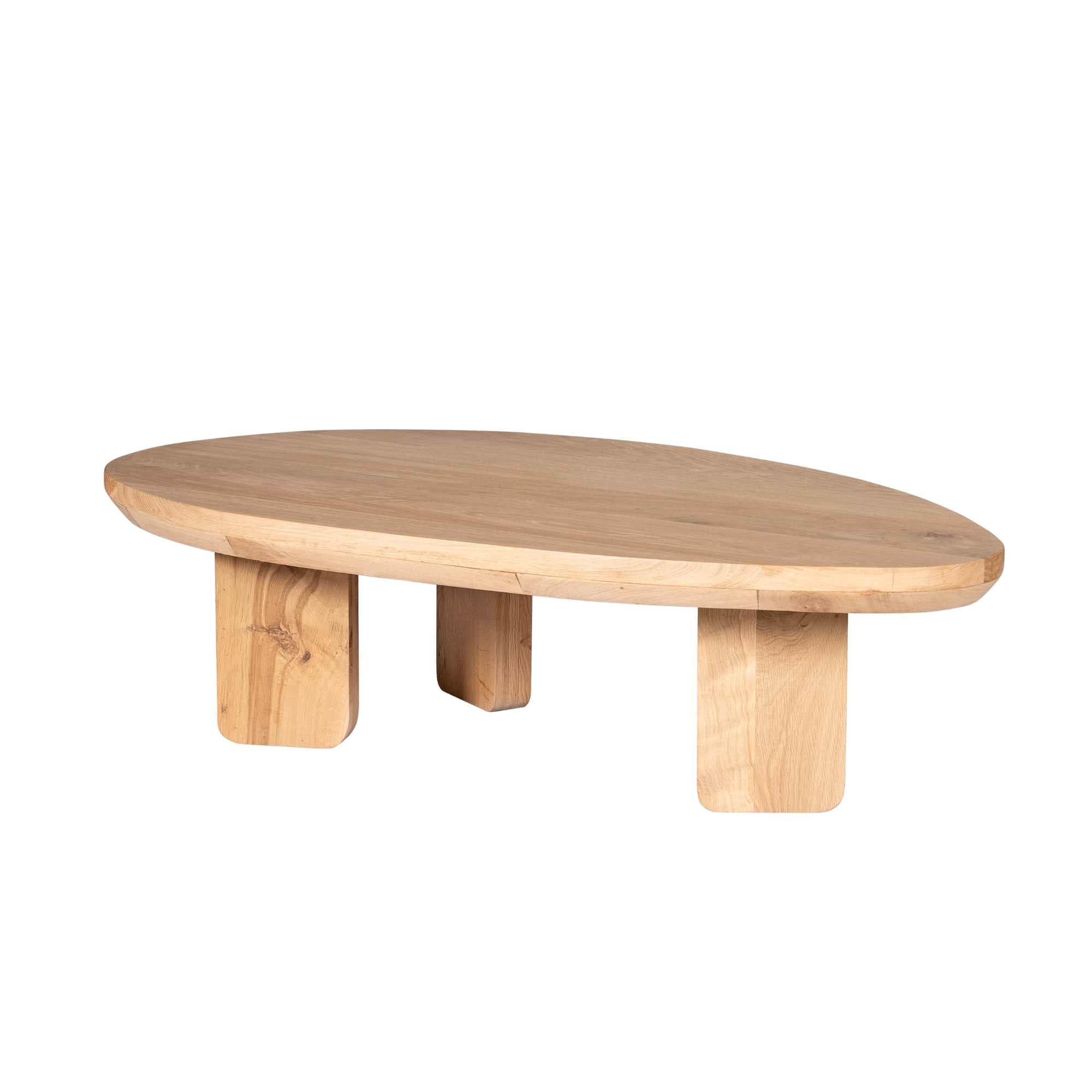 Organische Salontafel Zillah Naturel